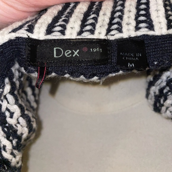 Dex knit open chunky cardigan - Picture 5 of 13